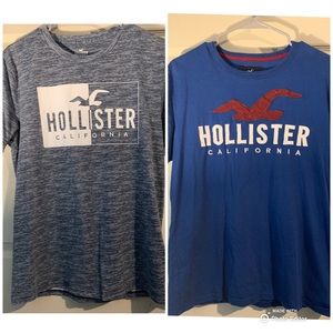 Bundle of 4 short sleeve hollister shirts